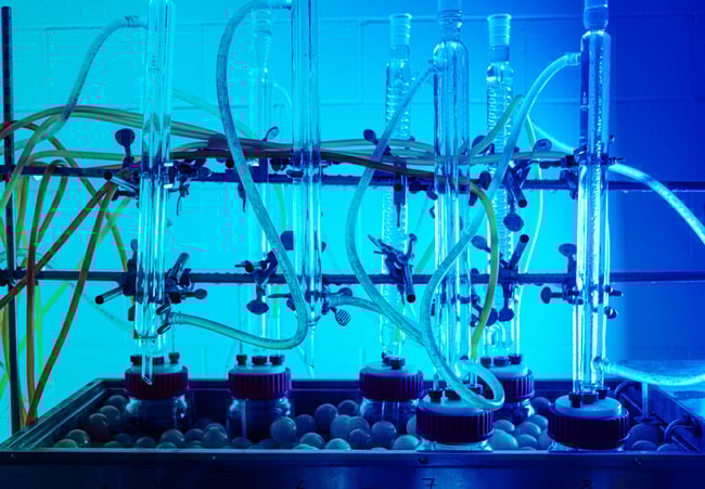 Dober's world class support performing cooling system cleaning test