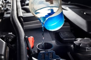 blue coolant