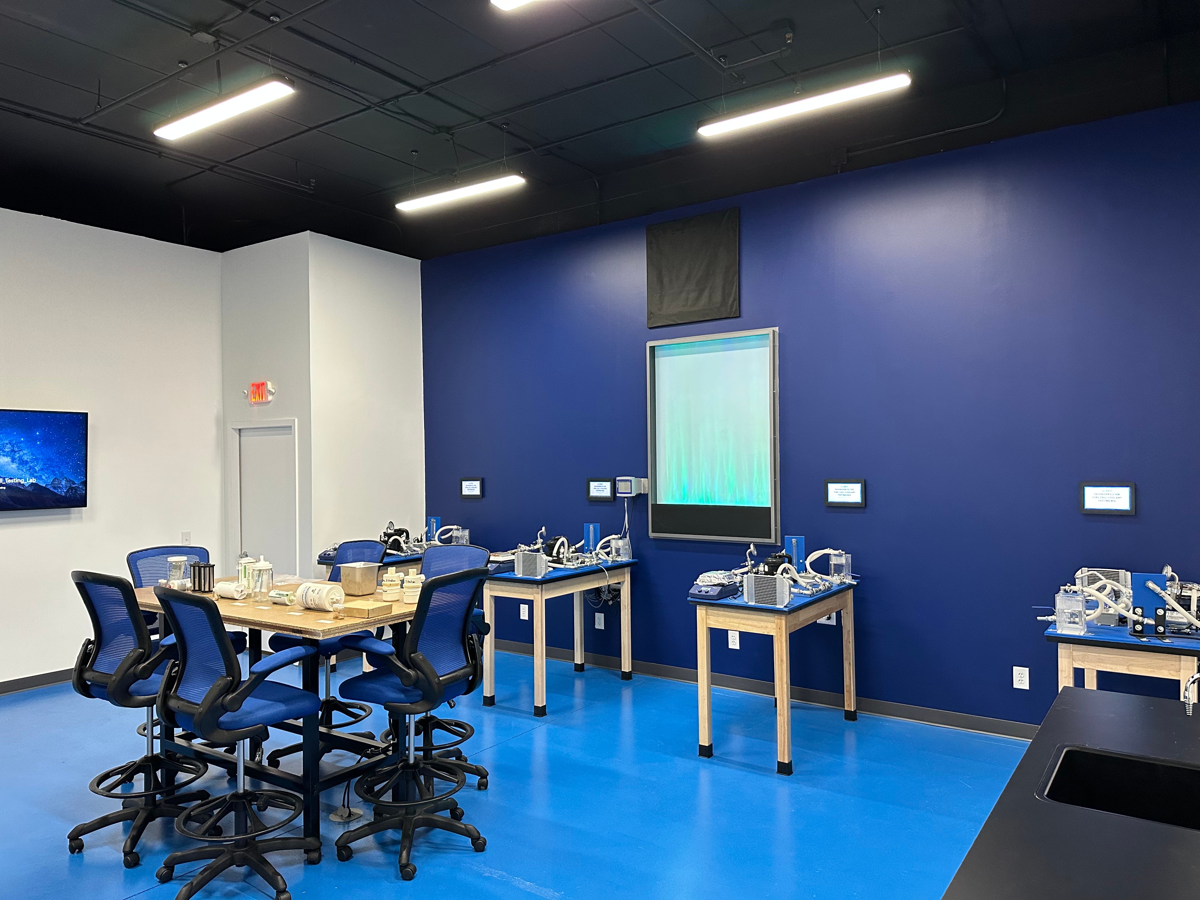 Dober fuel cell testing lab set-up Dober fuel cell testing lab set-up