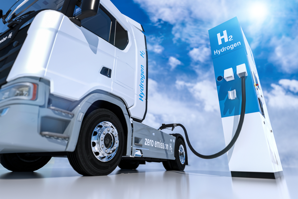 Fuel Cell Truck and Hydrogen Charging Station